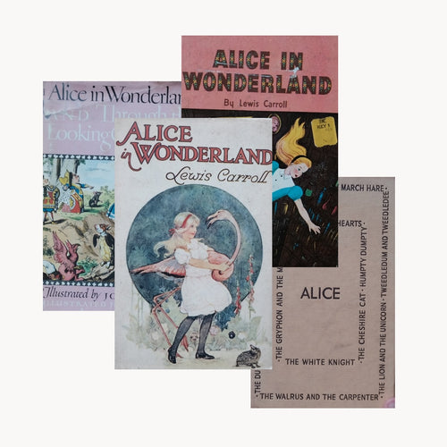 Vintage Alice in Wonderland Book