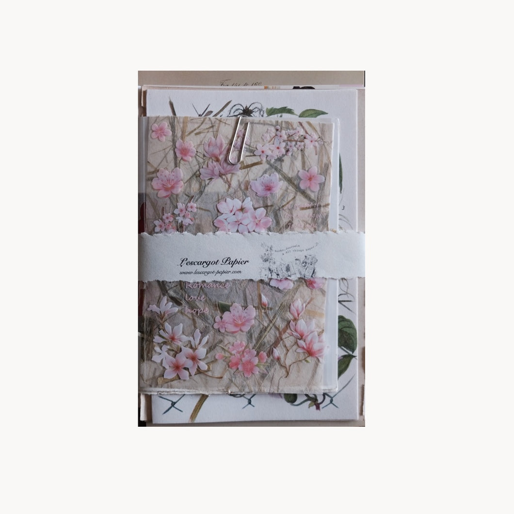 Vintage Floral Set for Junk Journaling/Scrapbooking