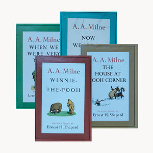 Complete set of 4 - 1960s Winnie-the-Pooh Collection by A.A.Milne