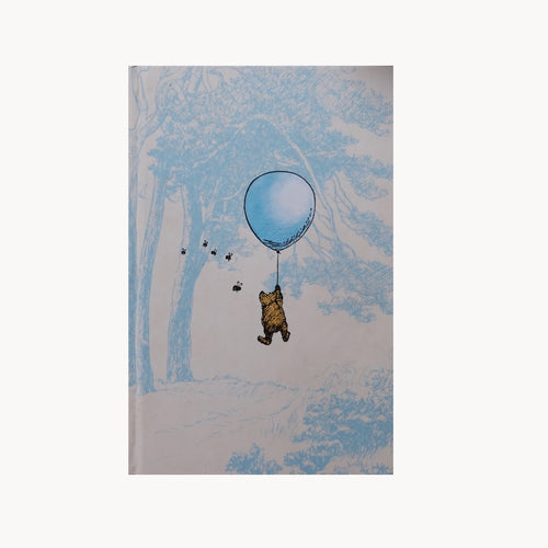 Winnie-the-Pooh book-cover-journal with dotted paper