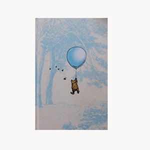 Winnie-the-Pooh book-cover-journal with dotted paper