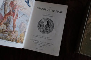 Very Rare Complete Set of Andrew Lang - The Color Fairy Books