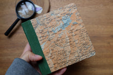 Vintage Map Square Notebook