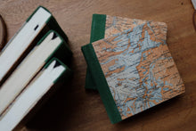 Vintage Map Square Notebook