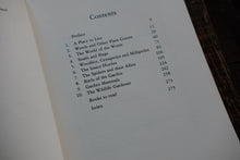 Table of contents page from a book on a white background