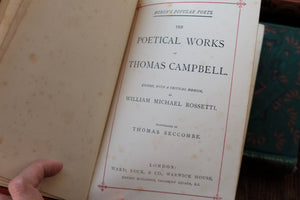 Vintage Decorative Poetry Book