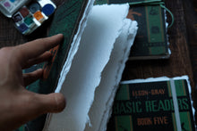 Handmade Paper Watercolor Book-cover-Sketchbook
