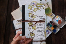 Pocket Floral Watercolor Sketchbook (Made-to-order)