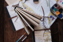 Pocket Floral Watercolor Sketchbook (Made-to-order)
