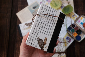 Pocket Floral Watercolor Sketchbook (Made-to-order)