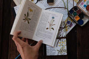 Pocket Floral Watercolor Sketchbook (Made-to-order)