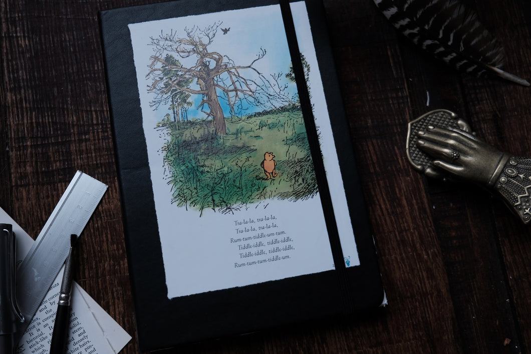 Hahnemühle Watercolor Sketchbook with Winnie-the-Pooh Illustration