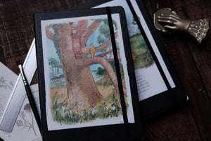 Hahnemühle Watercolor Sketchbook with Winnie-the-Pooh Illustration