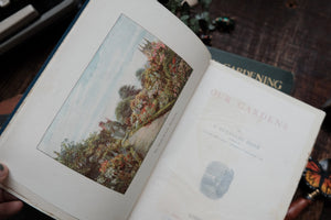 Vintage Decorative Gardening Book