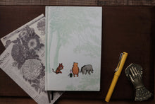 Winnie-the-Pooh book-cover-journal with dotted paper