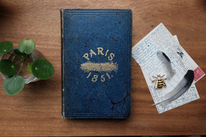 Vintage 1850s Decorative Book
