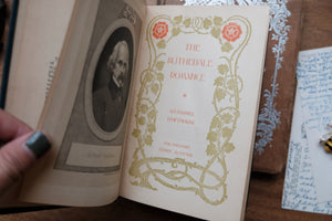 Vintage 1850s Decorative Book