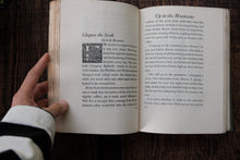 Open book with text