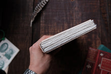 Top edge of a sketchbook