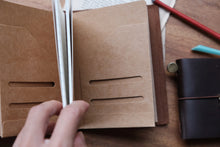 Leather Traveler's Notebook (Price varies)