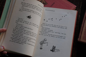 Complete set of 4 - 1960s Winnie-the-Pooh Collection by A.A.Milne