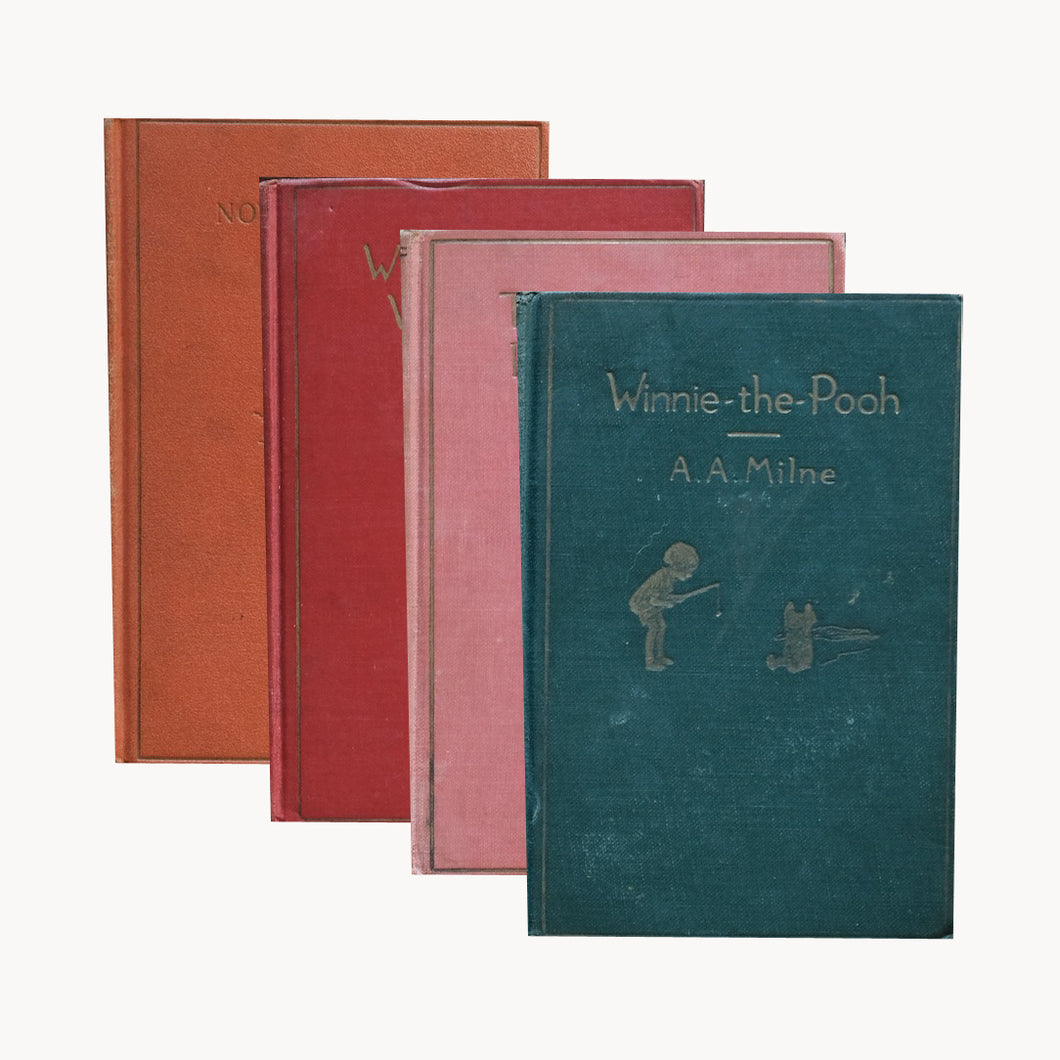 Complete set of 4 - 1930s Winnie-the-Pooh Collector Edition