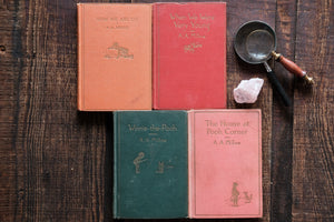 Complete set of 4 - 1930s Winnie-the-Pooh Collector Edition