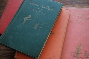 Complete set of 4 - 1930s Winnie-the-Pooh Collector Edition